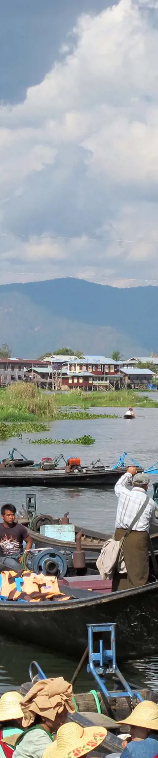 Mit dem Velo das ländliche Leben am Inle See entdecken